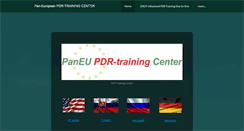 Desktop Screenshot of pdr-training-center.com