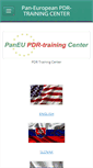 Mobile Screenshot of pdr-training-center.com